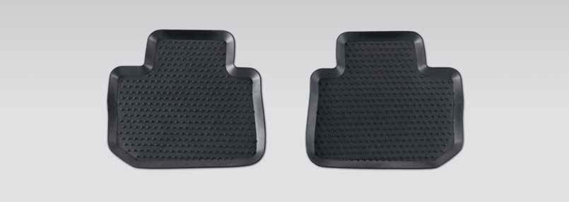 rubberen tapijten achter subaru levorg