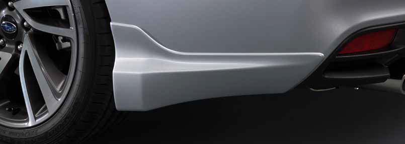 spatlappen achter subaru levorg