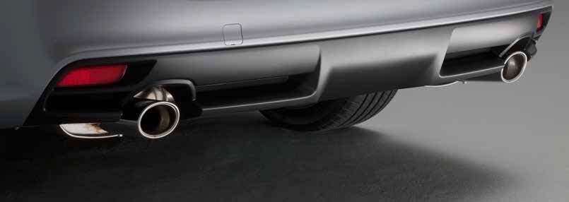 sport uitlaatdemper subaru levorg