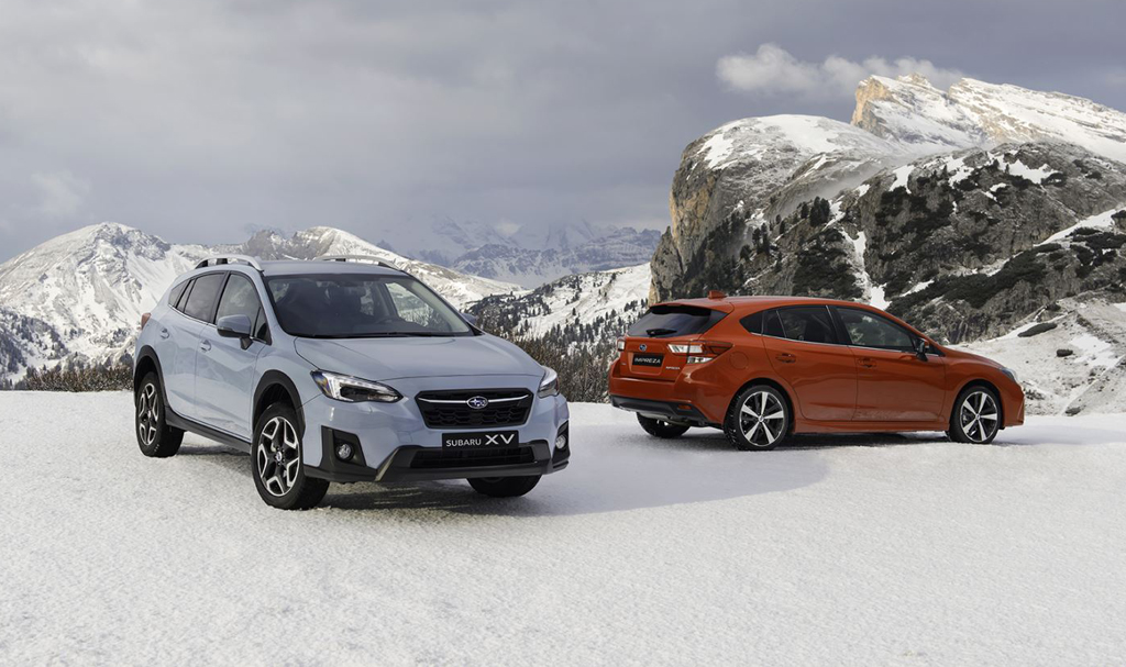 test subaru impreza en subaru XV