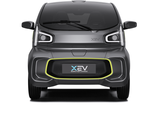 render van de voorkant de xev yoyo pro in de kleur prototype grey