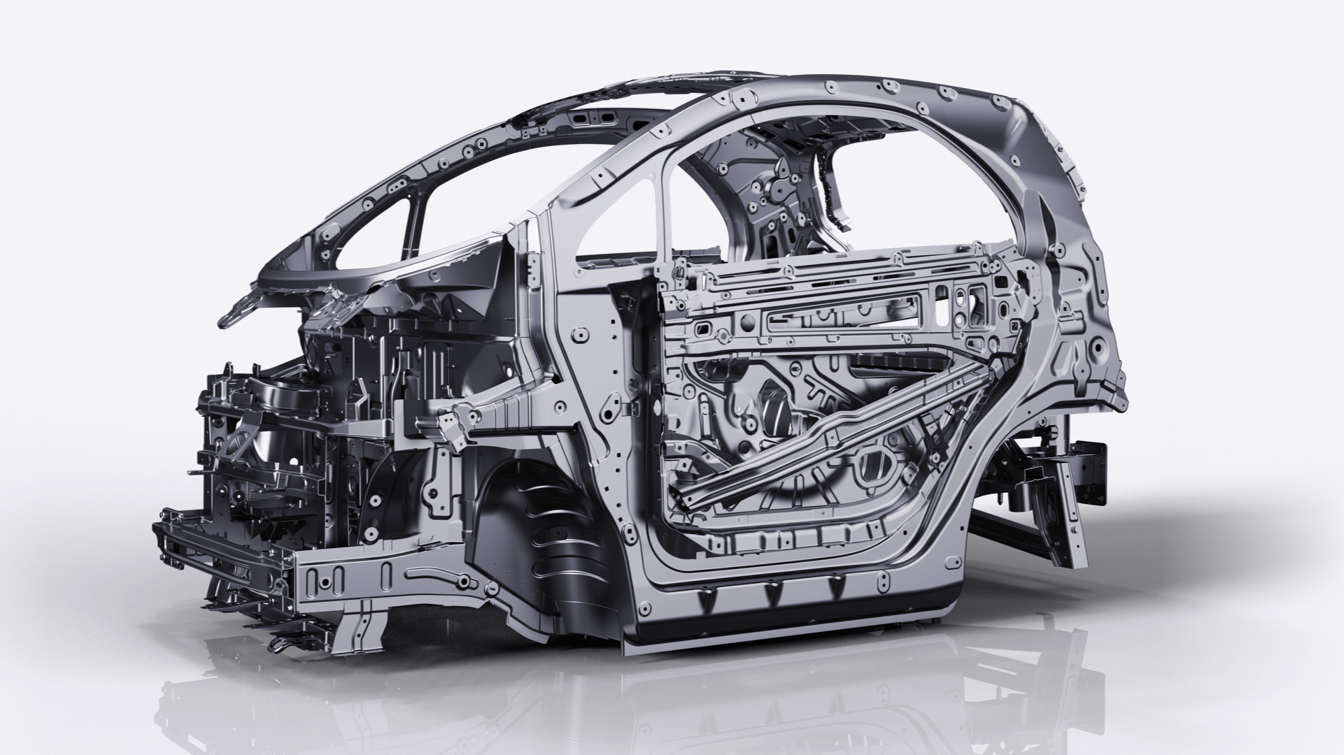 afbeelding van het geïntegreerde carrosserie met hoog sterkte staal van de xev yoyo pro