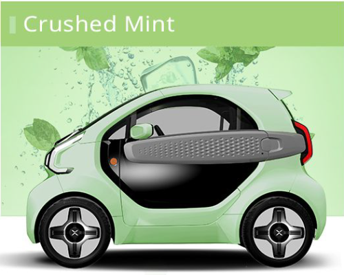 render van xev yoyo pro in de kleur crushed mint