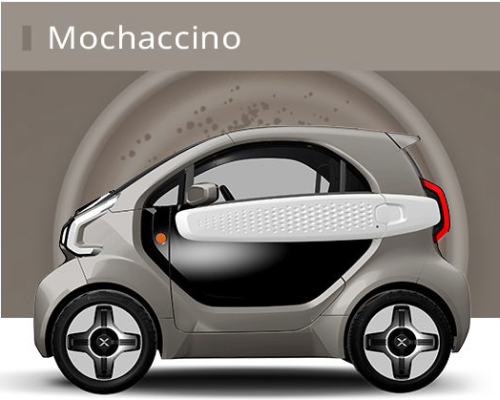 render van xev yoyo pro in de kleur mocchaccino