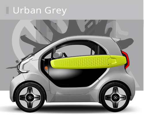render van xev yoyo pro in de kleur urban grey
