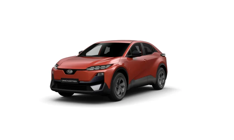 render subaru uncharted 2E-xcite in de kleur flare orange front left