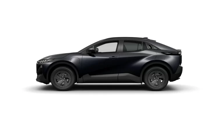 render Subaru uncharted 2E xcite plus in de kleur attitude black side