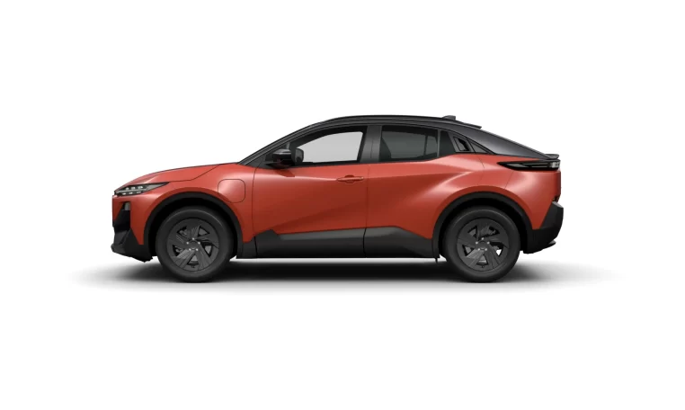 render Subaru uncharted 2E xcite plus in de kleur flare orange duotoon side