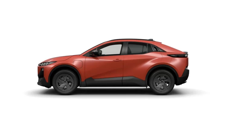 render Subaru uncharted 2E xcite plus in de kleur flare orange side