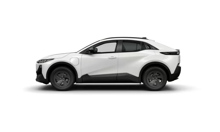 render Subaru uncharted 2E xcite plus in de kleur platinum white side