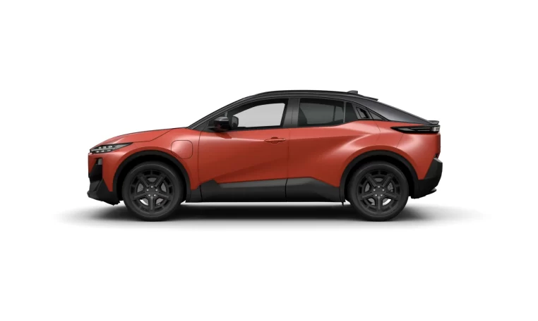 render subaru uncharted 4e xperience in de kleur flare orange duotoon side