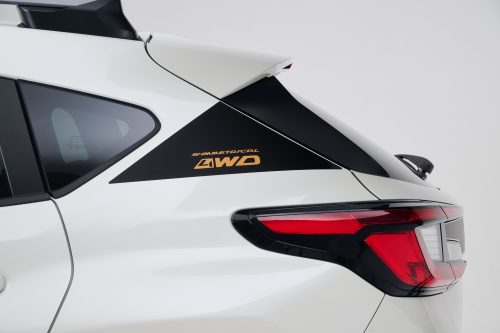 close-up beschermingsfolie achterstijl subaru crosstrek 4wild