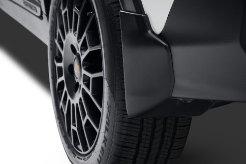 close-up van spatlappen op subaru crosstrek 4wild