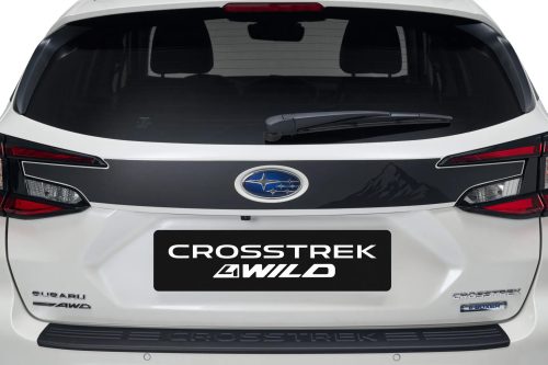 close-up beschermingsfolie ahcterklep subaru crosstrek 4wild