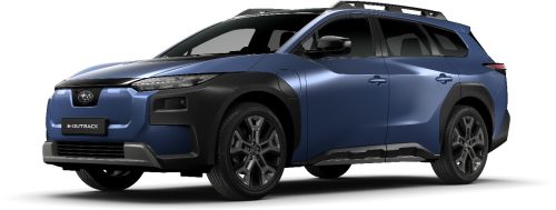render Subaru E-Outback 4E-experience plus in de kleur Daybreak blue pearl