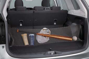 bagagenet achter subaru forester