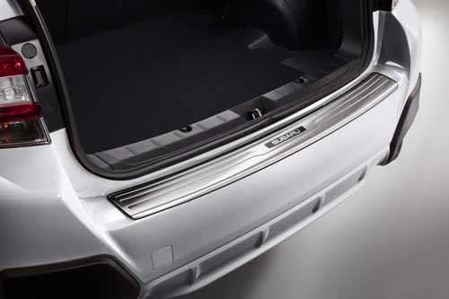 achterbumperbeschermplaat roestvrij subaru xv 2018